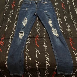 SHEIN jeans pretty good stretch great material high rise size 6 only worn once